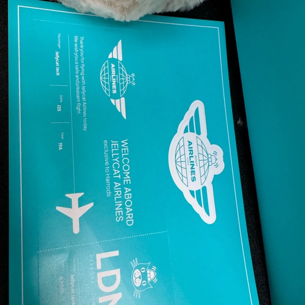 Jellycat Bartholomew Bear Junior ‘Pilot’ - Picture 6 of 7